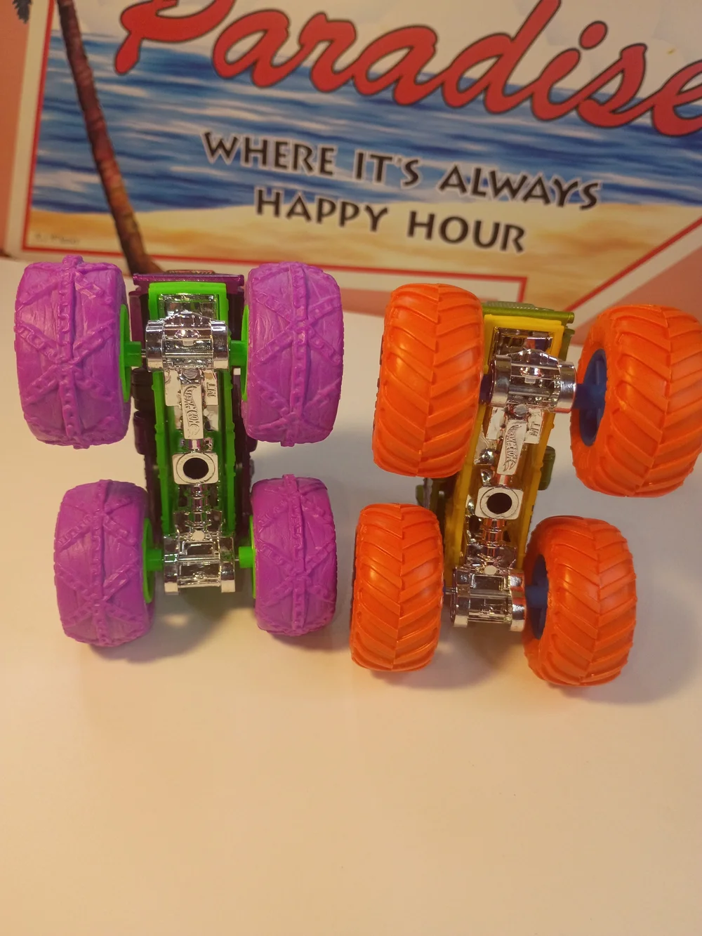 Hot Wheels Monster Trucks (Will Trash It All & Will Eat It All) 1/64 Scale